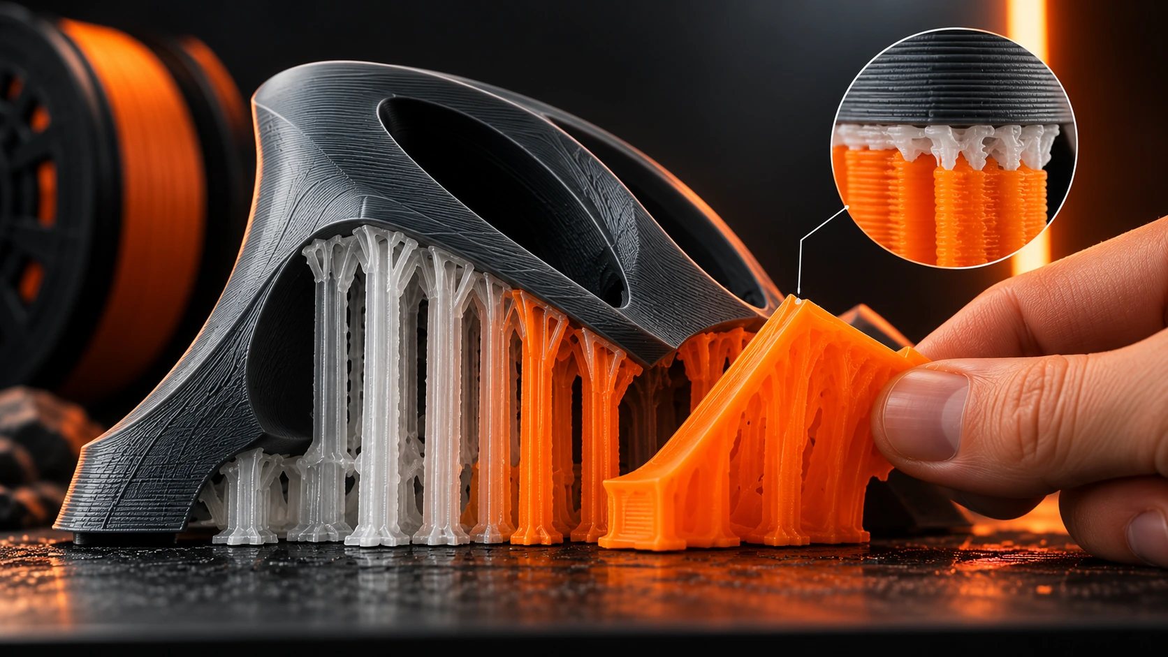 PLA + PETG для поддержек: как настроить печать в Bambu Studio