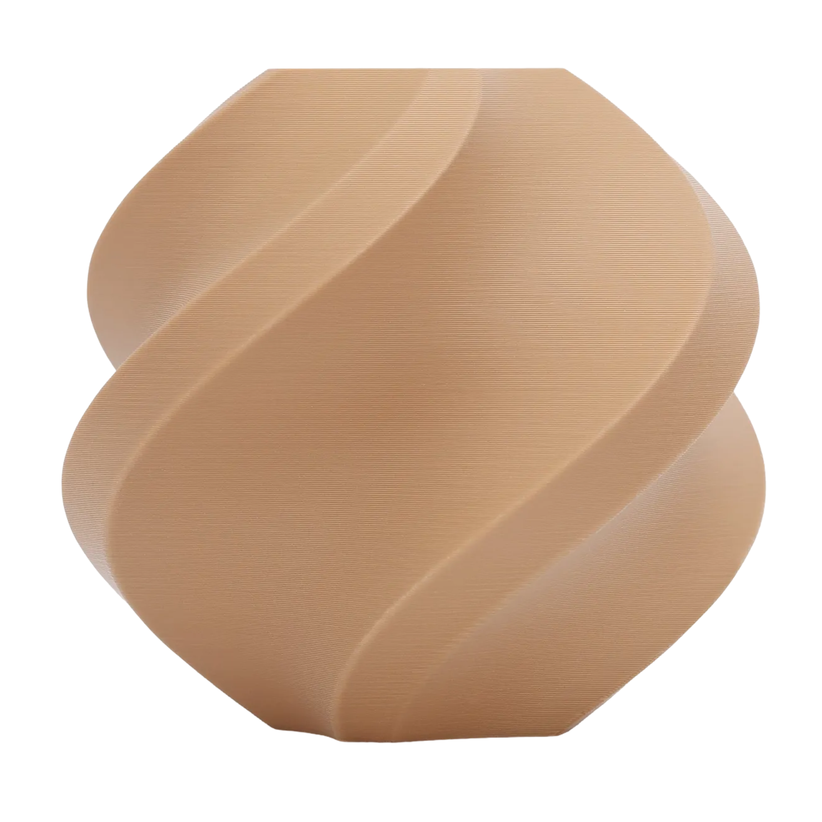 Bambu PLA Matte-Caramel (Карамельный) (без катушки) 1