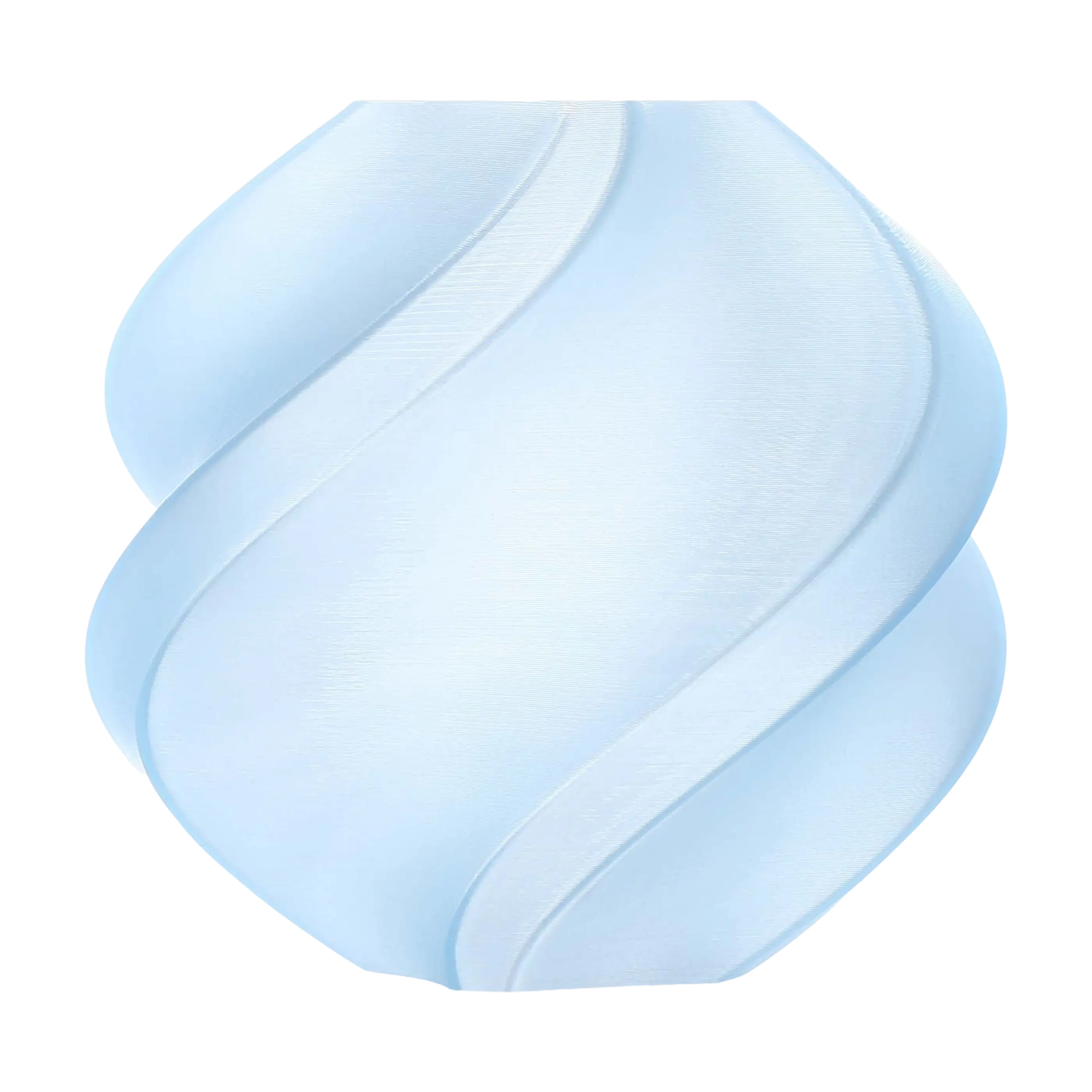 Bambu PLA Translucent-Ice Blue (Ледяной голубой) (с катушкой) 1