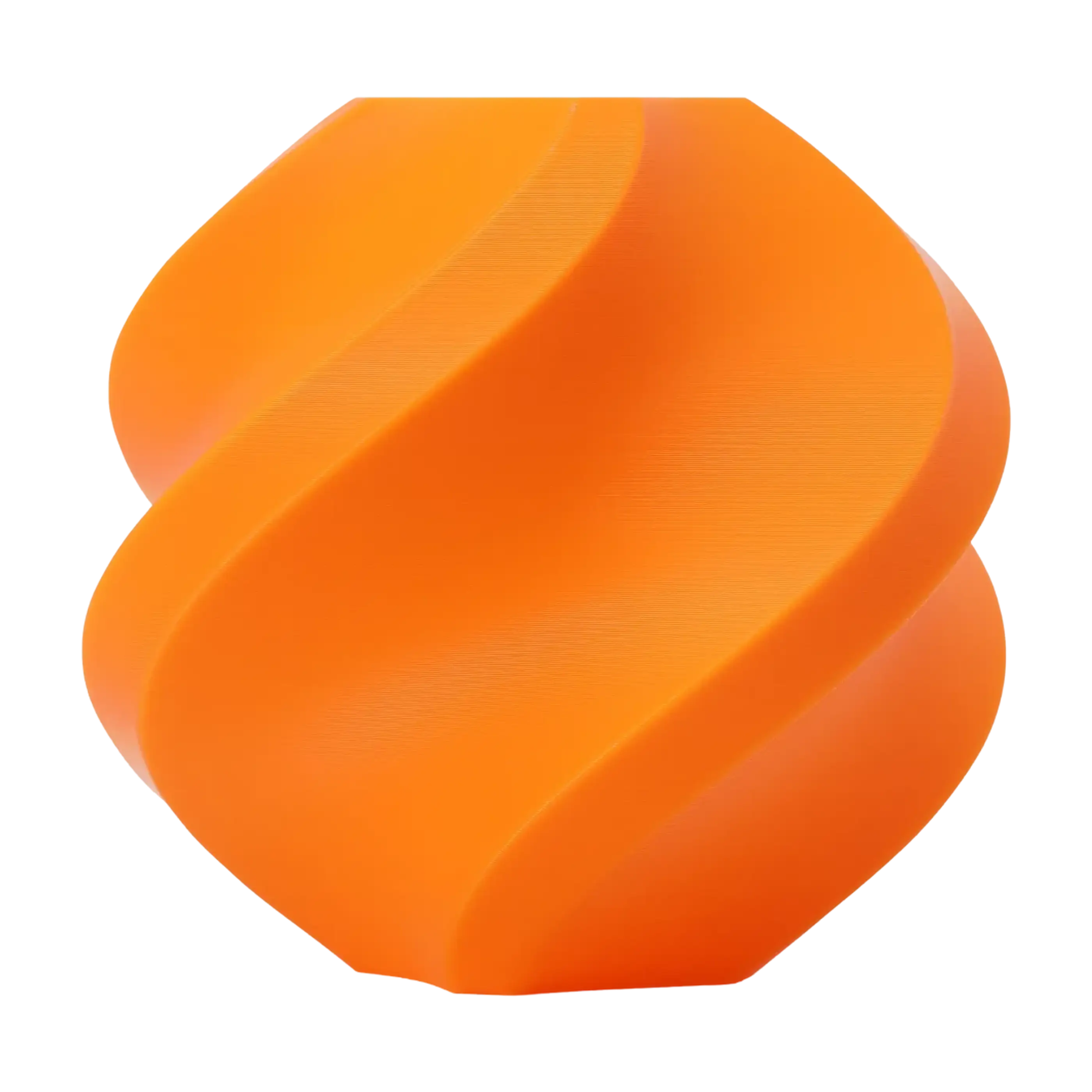 Bambu PLA Basic-Pumpkin Orange (Тыквенно-оранжевый) (без катушки) 1