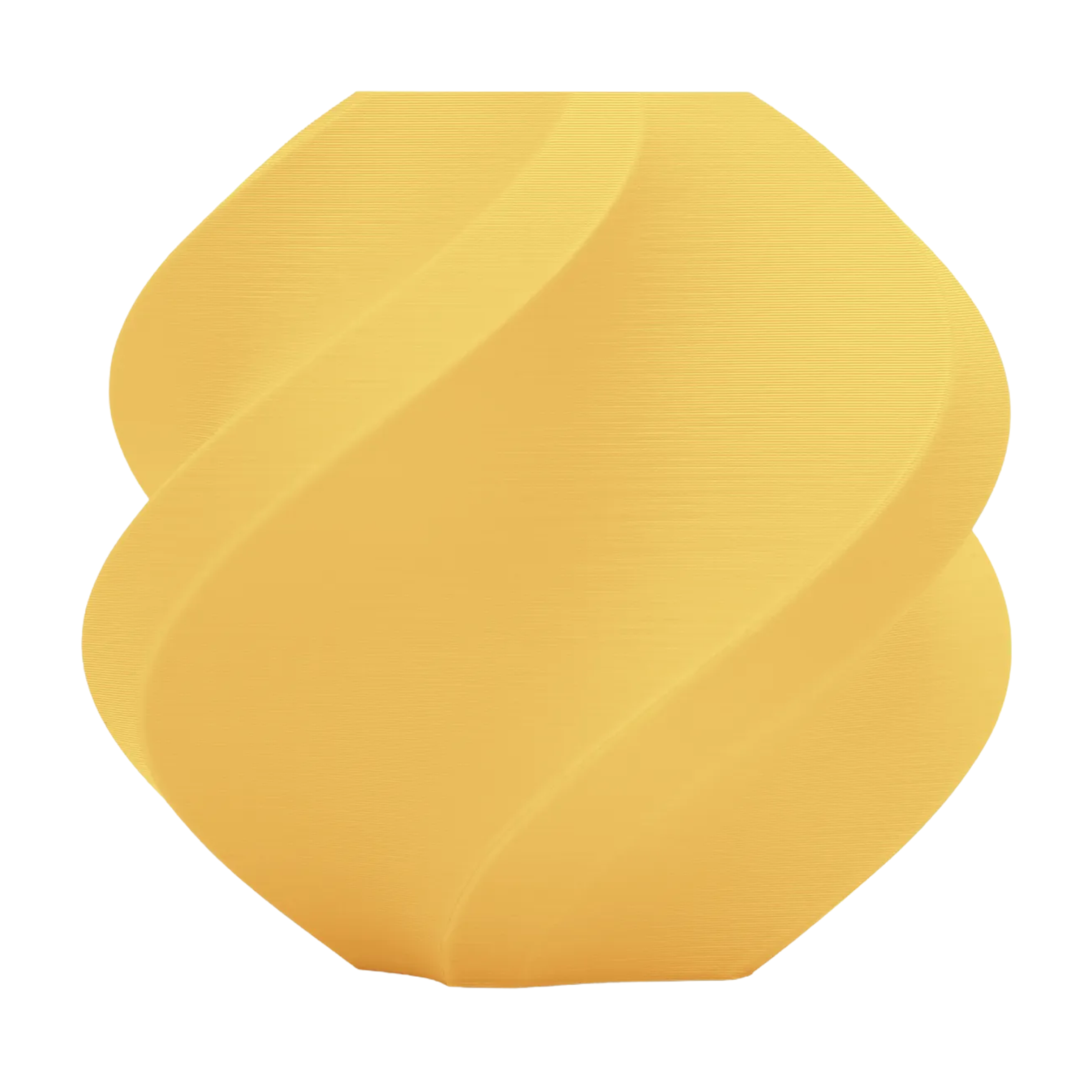 PLA Matte-Lemon Yellow (Лимонно-жёлтый) (без катушки) 1