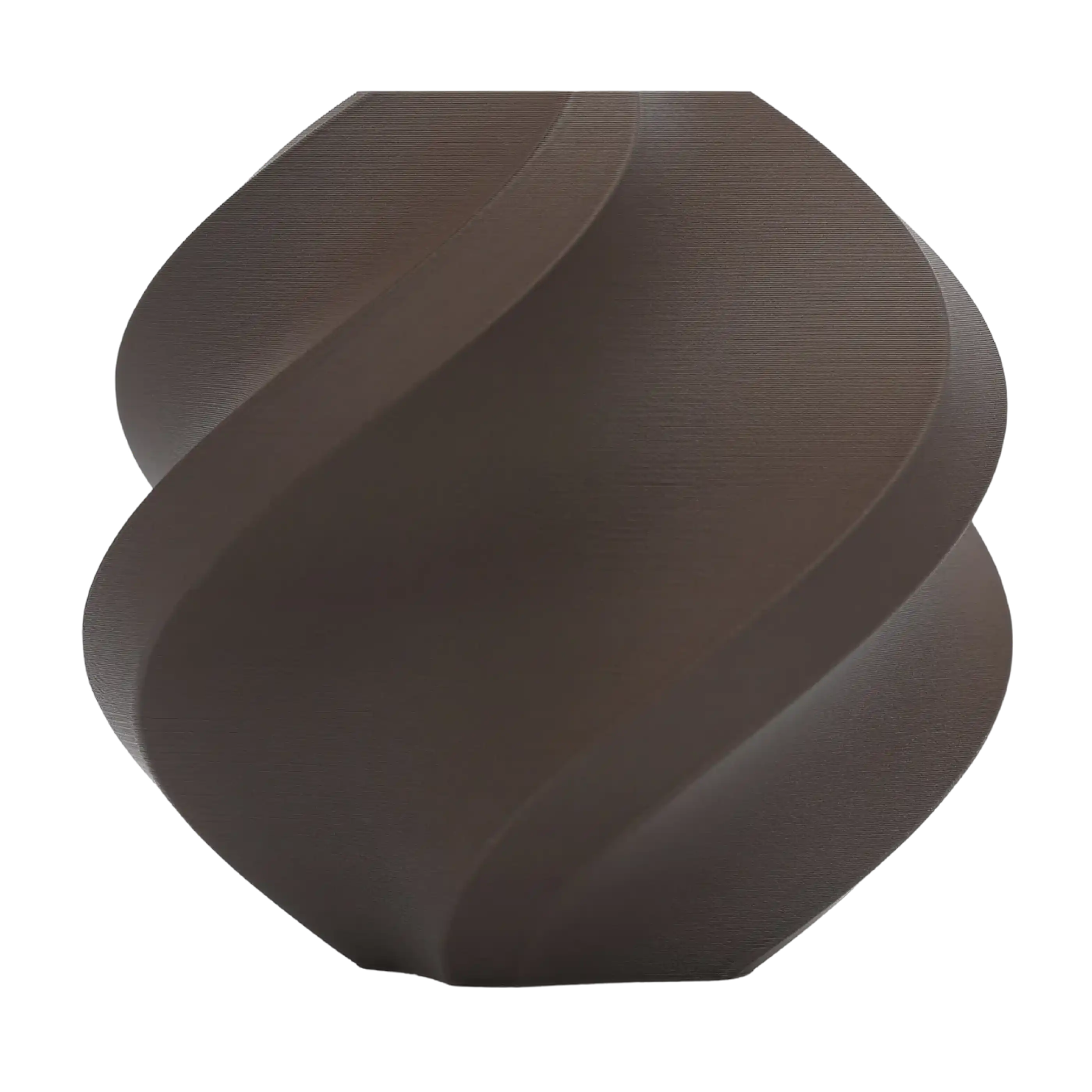 Bambu PLA Matte-Dark Chocolate (Тёмный шоколад) (без катушки) 1
