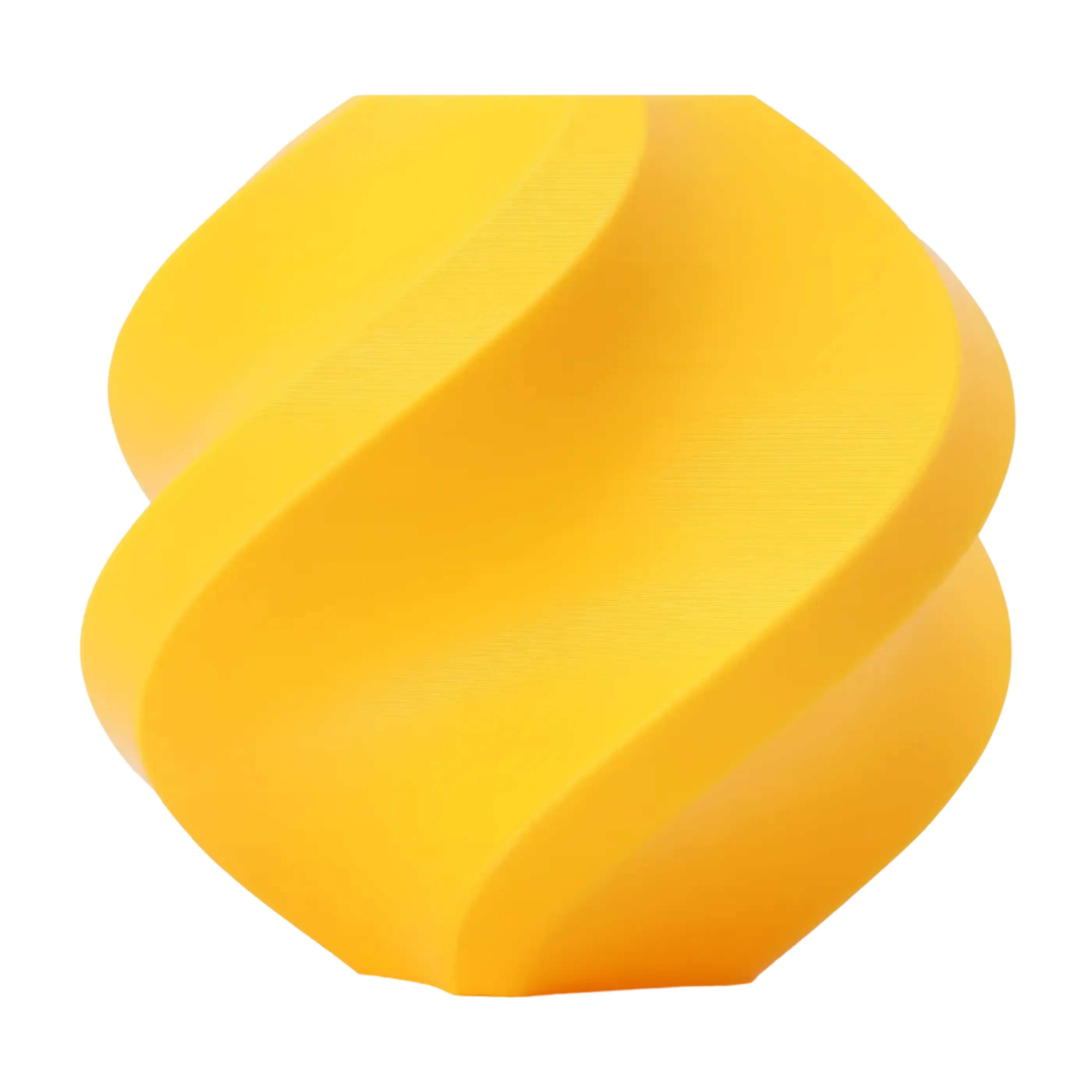 Bambu PLA Basic-Sunflower Yellow (Подсолнечно-жёлтый) (без катушки) 1