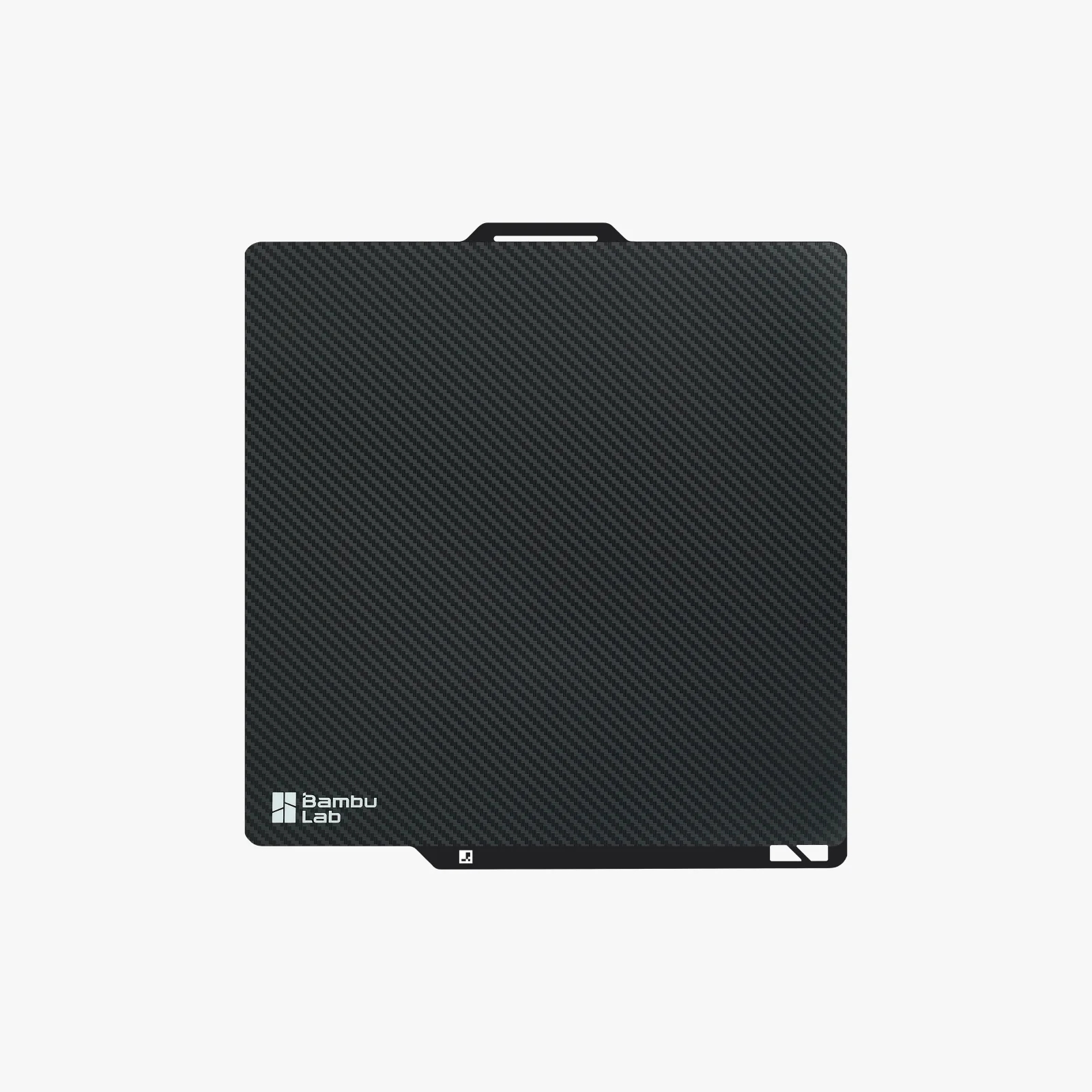 Пластина с карбоновой поверхностью Bambu Lab для A1, P1P, P1S, X1, X1C, X1E (Carbon Fiber Surface Plate)